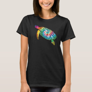 T-shirt Tortue de mer Hawaiian Tie Dye Hawaii pour les hom
