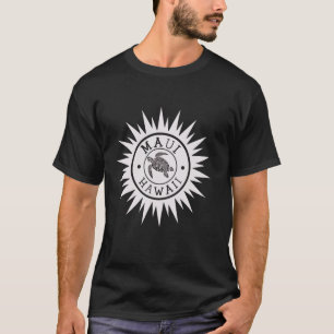 T-shirt Tortue de mer incroyable Maui Hawaii Soleil Plongé