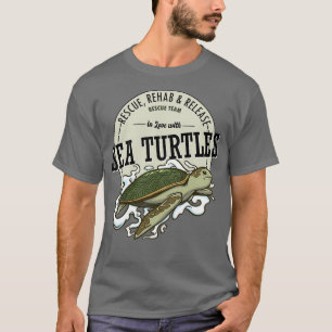 T-shirt Tortue de mer pour une équipe de Secourt