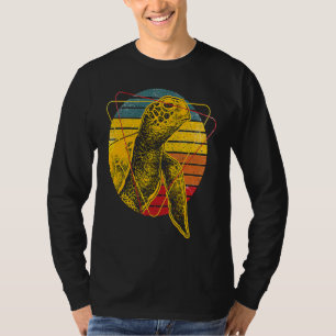 T-shirt Tortue de mer Reptile Océan Animal marin Coloré 2