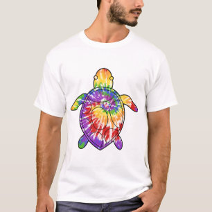 T-shirt Tortue de mer tie dye