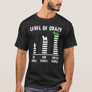 T-shirt Tortue de mer Tortue Niveau de personnes de chats