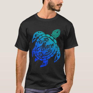 T-shirt Tortue de mer tribale d'Abaco Vacances à la plage