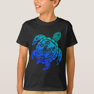 T-shirt Tortue de mer tribale d'Abaco Vacances à la plage 