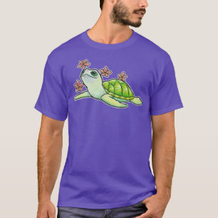T-shirt Tortue de mer tropicale 1