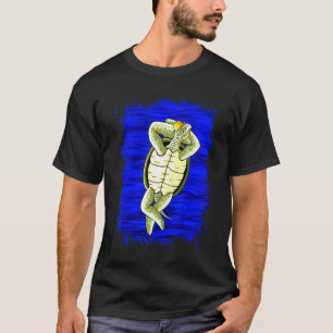 T-shirt Tortue de mer verte Hawaii Honu Lunettes de soleil