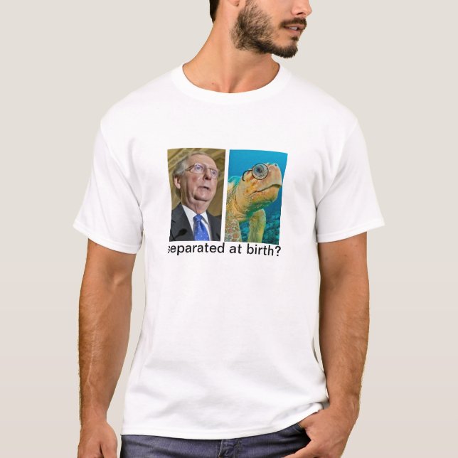 T-shirt Tortue de Mitch McConnell (Devant)