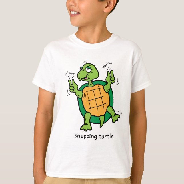 T-shirt tortue de rupture (Devant)