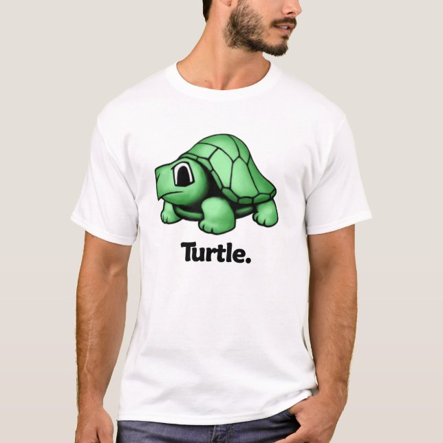 T-shirt Tortue de tortue (Devant)