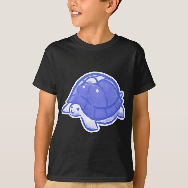 T-shirt Tortue d'étoile bleue (Devant)
