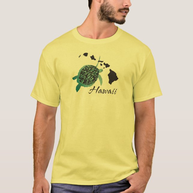 T-shirt Tortue d'Hawaï (Devant)