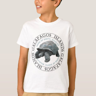 T-shirt Tortue d'îles de Galapagos