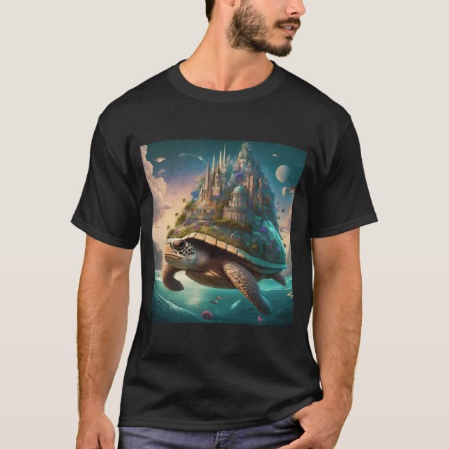 T-shirt Tortue du Château (Devant)