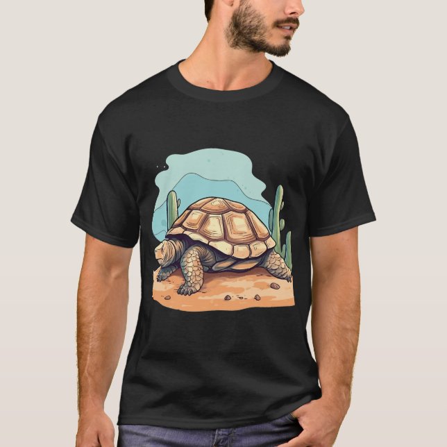 T-shirt "Tortue du désert (Devant)
