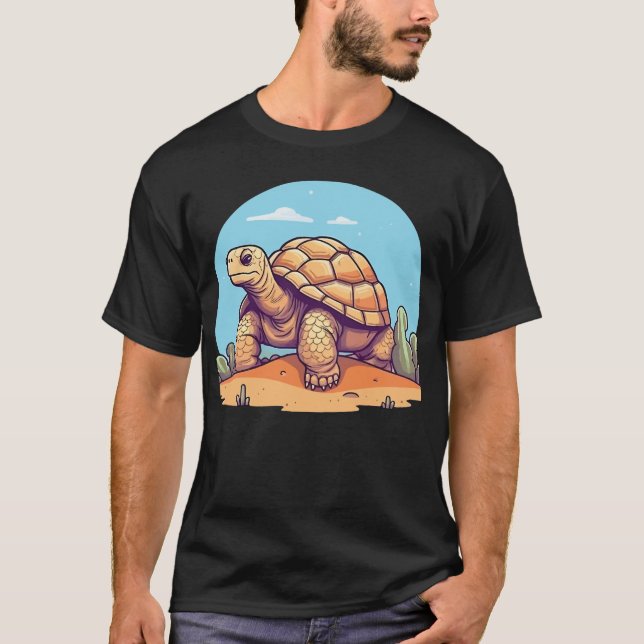 T-shirt Tortue du désert (Devant)