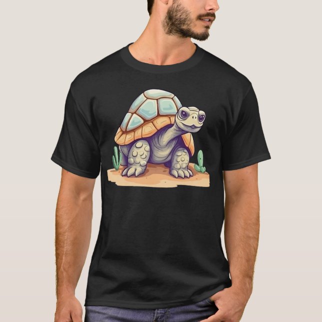 T-shirt Tortue du désert (Devant)