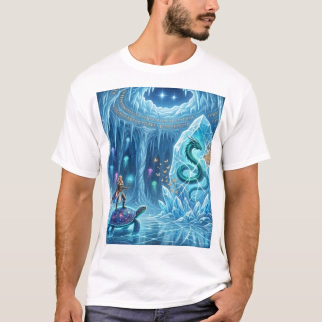 t-shirt tortue du monde (Devant)