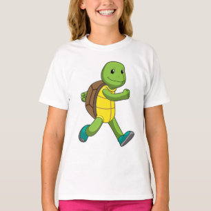 T-shirt Tortue en course