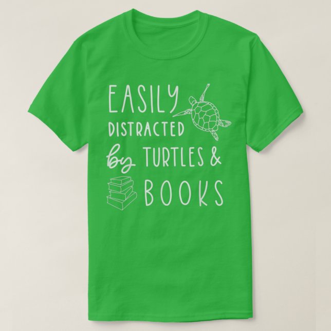 T-shirt Tortue Et Tortue Lover T78 (Design devant)
