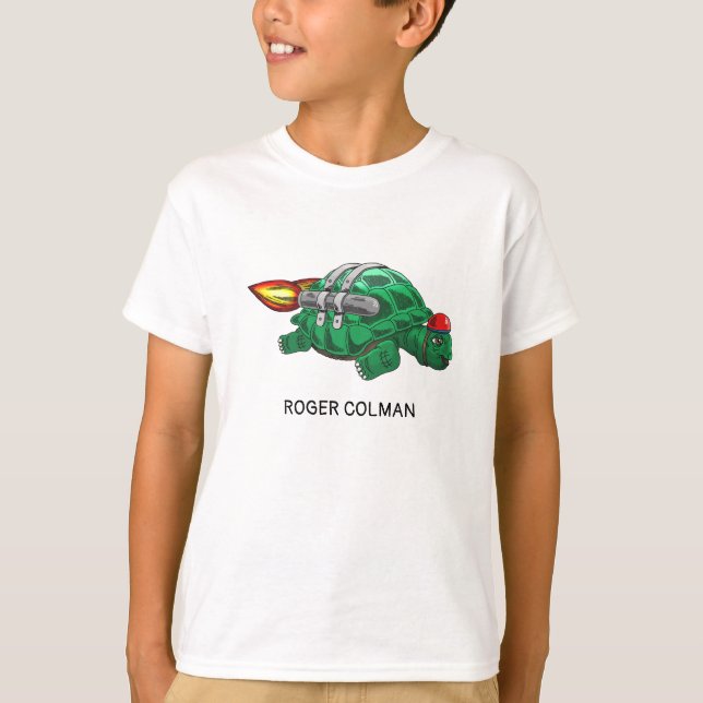 T-shirt Tortue fusée (Devant)