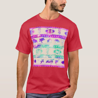 T-shirt Tortue galaxie amérindienne