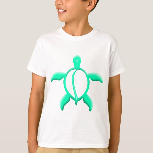 T-SHIRT TORTUE HAWAÏENNE (Devant)