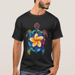 T-shirt Tortue Hawaïenne Teinture De Mer Hawaii Pour Homme