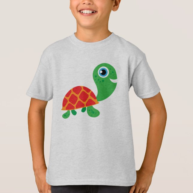 T-shirt Tortue impressionnante (Devant)