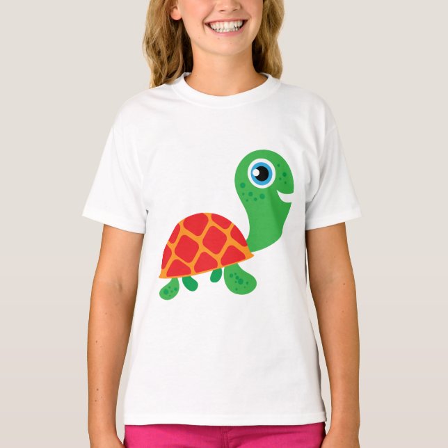 T-shirt Tortue impressionnante (Devant)
