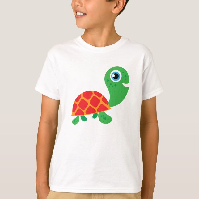 T-shirt Tortue impressionnante (Devant)