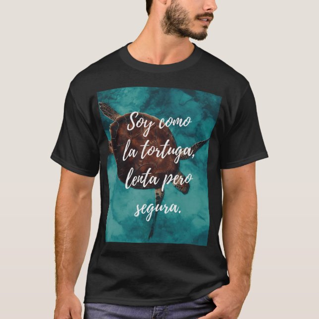 T-shirt Tortue lente (Devant)