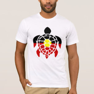 T-shirt Tortue marine aborigène australienne