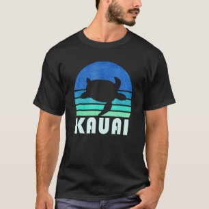 T-shirt Tortue marine de la baie de Kauai Hawaii Beach Ani