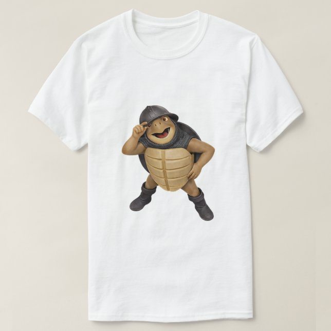 T-shirt Tortue médiévale Torin (Design devant)