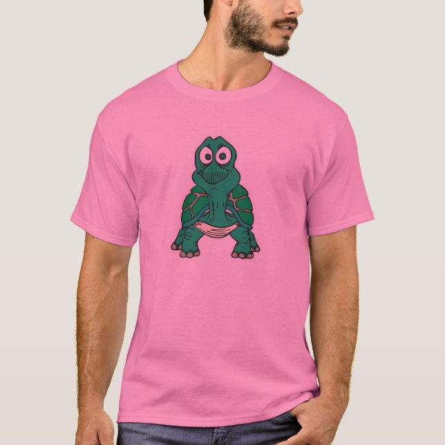 T-shirt tortue mignonne (Devant)