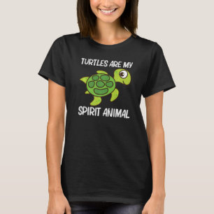 T-shirt Tortue mignonne Hommes Femme Tortue de mer Reptile