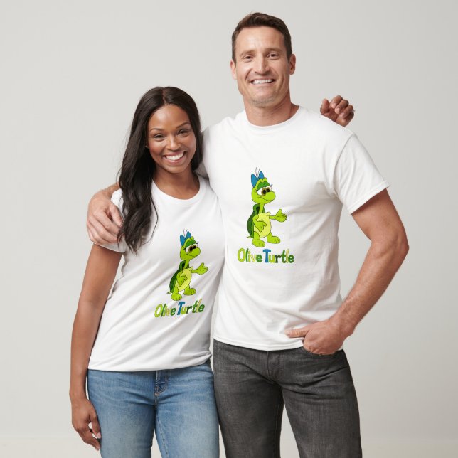 T-shirt Tortue Olive (Unisexe)