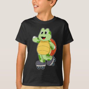 T-shirt Tortue Patinage en ligne Patins à rouleaux