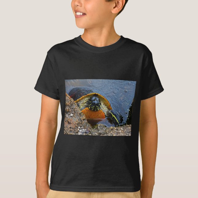 T-shirt Tortue peinte (Devant)