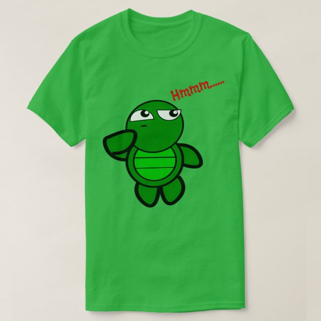 T-shirt Tortue pensante (Design devant)