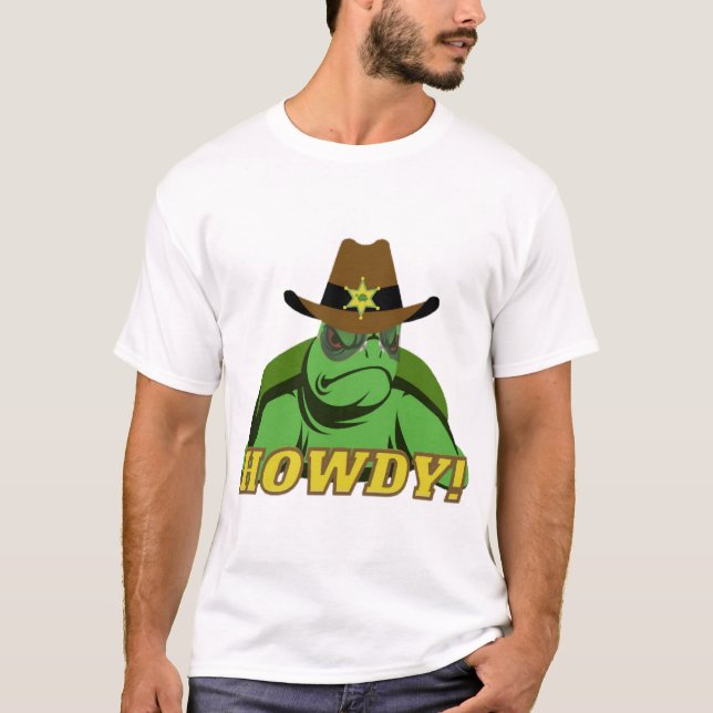 T-shirt Tortue Shérif (Devant)
