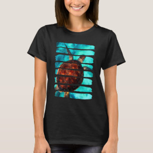 T-shirt Tortue sous l'eau Océan Nature Animaux Loisirs