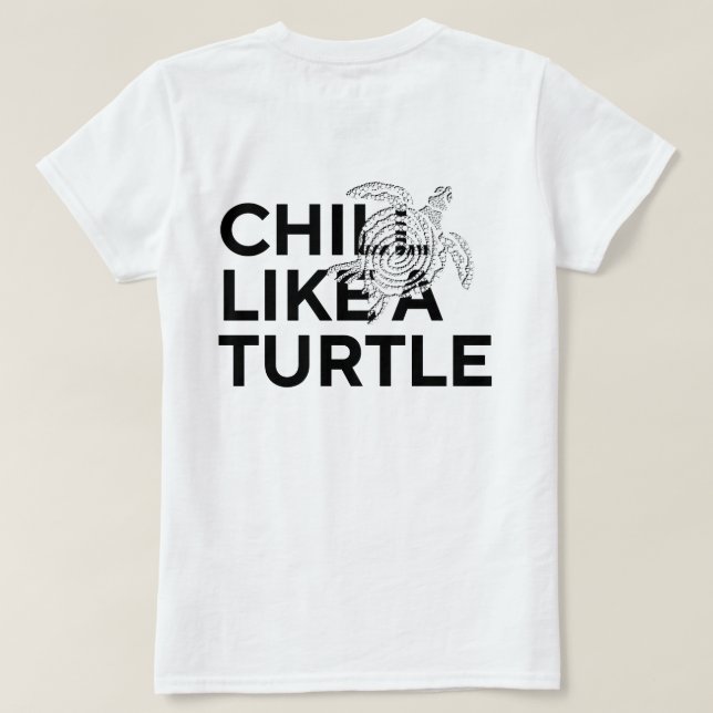 T-shirt Tortue Spirale Sacrée (Design dos)