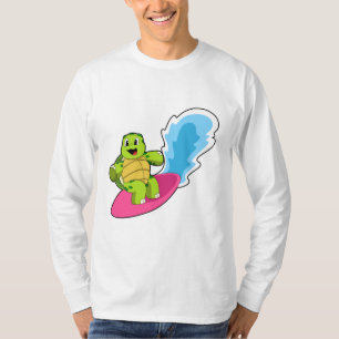 T-shirt Tortue surfeur avec Surfer