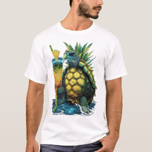 T-shirt Tortue Tortues de mer hawaïennes Pineapple Aloha C
