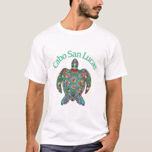 T-shirt Tortue Tribale de Cabo San Lucas