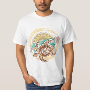 T-shirt Tortue tribale samoane