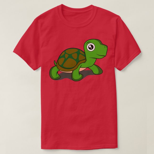T-shirt Tortue verte (Design devant)