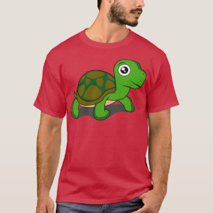 T-shirt Tortue verte