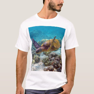 T-shirt Tortue verte